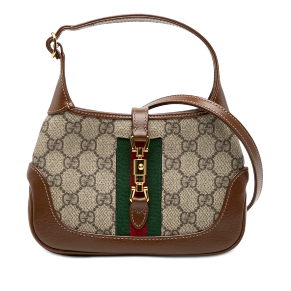 Gucci Handbags - Pre-Loved Gucci Mini GG Supreme Web Jackie 1961 Crossbody